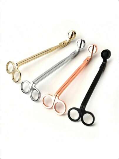 不锈钢烛芯修剪器、灭烛器、蜡烛配件及装饰、烛芯切割器、家居装饰，多种颜色可选