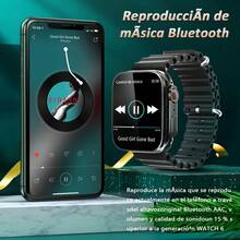 Smart Watch + Bluetooth Headset, Unisex, Multifunctional, Suitable For Gift Giving. - Black - View 9