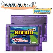 EPICJOY SAROO Optical Drive Emulator SDLoader FlashCart 1MB/4MB RAM 8MB Card - 紫色 128GB - 查看 1