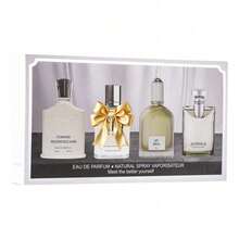 4 Pcs Luxury Perfume Gift Set For Men Perfect Father's Day Gifts For Dad & Husband | Includes Premium Masculine Woody, Citrusy & Aromatic Fragrances Eau De Toilette Notes Of Apple, Cedarwood, Mimosa, Men's Fragrance, Long Lasting, Everyday Fragrance - 多香型 - 查看 5