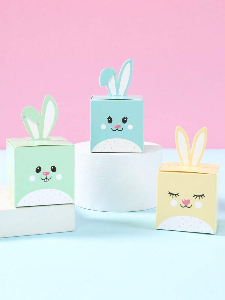 24 صندوق هدايا ملون بتصميم أرنب عيد الفصح، صندوق حلوى بتصميم أرنب جميل، صندوق تغليف هدايا، صندوق خبز، هدايا لحفلة العيد، ديكورات عيد الفصح، ديكورات أرنب عيد الفصح، لوازم حفلة عيد الفصح، ديكور منزلي لعيد الفصح، ديكور طاولة المطبخ، لوازم حفلة بحث عن البيض، هدايا عيد الفصح - متعدد الألوان - مشاهدة 5
