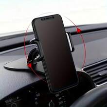 Universal 360 Degree Rotating Car Phone Holder Clip, Compatible With IPhone And All Smartphone Models And Sizes, Usable All Year Round - Multicolor - View 4