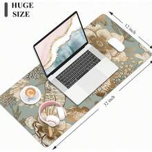 Mouse Pads - White and Pink Flowers. - View 11