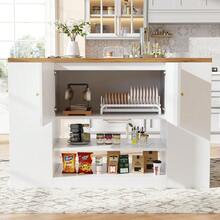 Buffets & Sideboards - White + MDF+Metal - View 5