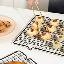1PC Stainless Steel Bread Biscuit Cake Cooling Rack Drip Dry Rack Cooling Grid Baking Pan Household Baking Tools Kitchen Accessories - Multicolor - View 9