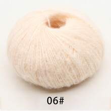 3 件/75克套装 油画风格马海毛纱线 长绒纱线 粗毛线 手工编织线 - 精细羊毛 手工编织油画风格马海毛，适用于编织披肩、外套、羊毛首饰、帽子、围巾、毛衣