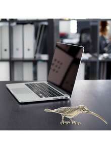 EstiloBESPORTBLE 1 Pc Adornos Colibrí De Cobre PáJaro Escultura Esculturas De Oro De Vida Silvestre Colibrí De Metal DecoracióN Estatuillas De PáJaros En Casa LatóN Boca Larga EstatuaVersióN Mejorada - 1 - Ver 10