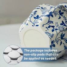 Home Decor Small Blue And White Ceramic Vase 6 Inch Vintage Chinoiserie Flower Vase Decorative Antique Vases For Home Decor Rustic Porcelain Vase Farmhouse Shelf Table Centerpieces Decor - Vaseu02 - 查看 8