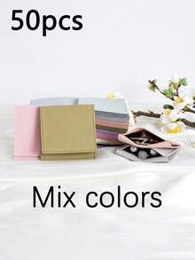 50/10/1pc Microfiber Velvet Bag Jewelry Presents Pouches For Necklace Christmas Wedding Gift Package Envelope Bags Small Gift Packaging For Children Birthday Favor Candy Pouches - CX-mGWS - View 41