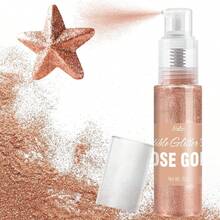 22g Edible Glitter Spray - Edible Pearl Powder, Metallic Glitter, Suitable For Beverages, Cake Decorations, Baking - Edible Glitter Powder, Suitable For Frosting, Candies (Gold) - Multicolor - View 17