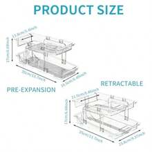 Organizador para frigorífico dosificador dispensador de latas para frigorífico dispensador de bebidas 250 ml 330 ml cerveza soda pop cans almacenamiento despensa organización - Transparente - Ver 7