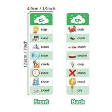 24pcs Alphabet Combination Flash Cards - Learn English Reading - Seasonal, Weather, Animal, Daily Life Vocabulary - Early Education Flashcards - Christmas Gift - Back To School Gift - Multicolor - View 4