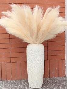 9/18/30 Peças Grama de Pampas Artificial, Decoração Boho Pampas Reed, Encher Vaso Plantas Falsas Modernas, Decoração Doméstica, Decoração de Casamento, Decoração de Jardim, Decoração de Quarto, Decoração de Outono, Decoração de Halloween - Multicolorido - Visão 3