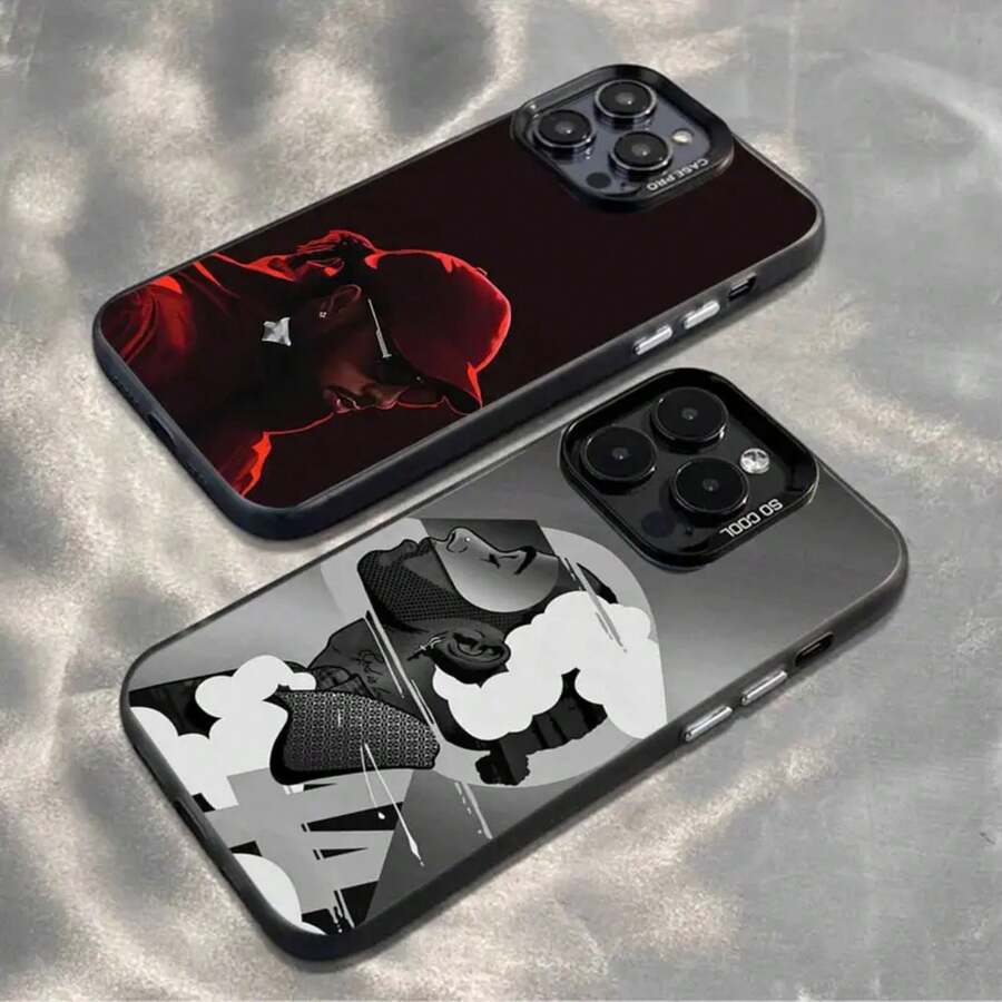Funda de teléfono L-Lewis H-Hamilton para iPhone17,16,15,14,13,12,11,Pro,MAX,plus, cubierta mate negra a prueba de golpes - Z4 - Ver 1