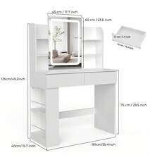 OYAJIA Vanities & Vanity Benches - 白色 - 查看 10