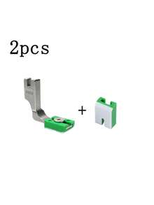 P950工业缝纫机，配备可调节褶皱压脚 - 重型涂层钢压脚，符合人体工程学的手柄，兼容锁式缝纫和褶皱缝纫，绿色布料收集附件，用于精密缝纫，结构坚固耐用 - 彩色 - 查看 14