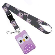 Animal Collection The Vertical Card Holder Horizontal Card Neck Strap Lanyards For Keys Keychain Badge Pass Hang Rope - Multicolor - View 83