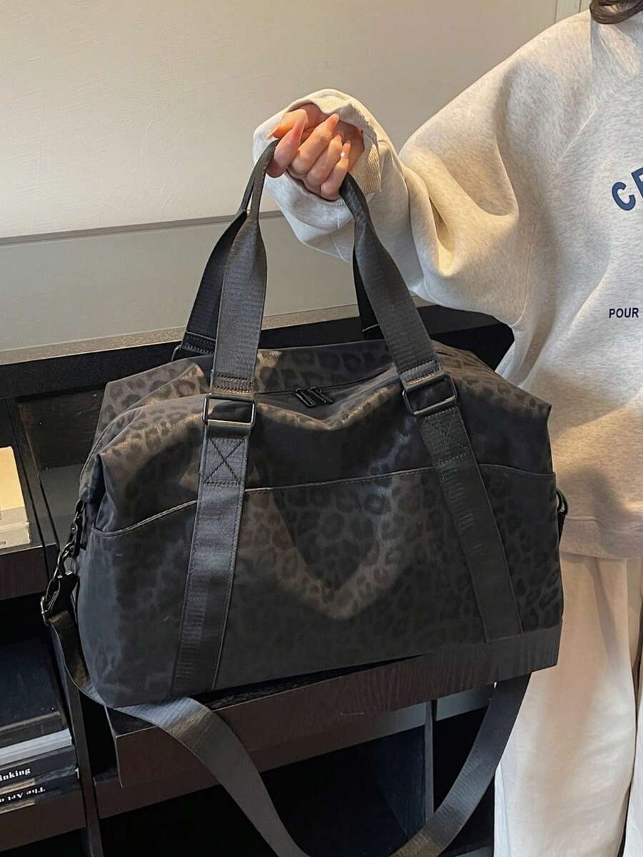 New Fashionable Travel Bag, Gym Bag, Portable, Lightweight, Durable, Stylish, For Home, For Outdoor, Daily Use, Summer, Holiday, Versatile, Convenient