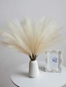 9/18/30 Peças Grama de Pampas Artificial, Decoração Boho Pampas Reed, Encher Vaso Plantas Falsas Modernas, Decoração Doméstica, Decoração de Casamento, Decoração de Jardim, Decoração de Quarto, Decoração de Outono, Decoração de Halloween - Multicolorido - Visão 7