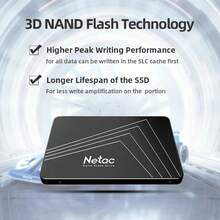 2.5'' SATA SSD 128gb 256gb 512gb 1tb 2tb 4tb Hard Drive Internal SATA3 Solid State Drive PC - 2TB - Xem 6