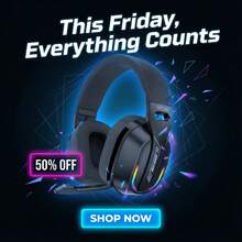 Active Noise-Cancelling Over-Ear Wireless Headphones,  Wireless Headphones, Foldable Wireless Headphones With Microphone, Foldable Lightweight Headphones, High-Fidelity Stereo, Deep Bass, Suitable For Travel, Office, Laptop And Mobile Phone - 黑色 - 查看 3