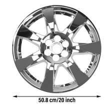Set Of 4 New 20" Chrome Clad Wheel Covers For 2010-2013 Cadillac SRX OEM Design - A - View 10