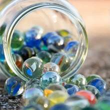 100/200/300pcs 0.62in Colorful Glass Marbles Mixed Color Glass Marbles | Colorful Decoration For Aquarium, Vase Filler And Marbles Game - Multicolor - View 6