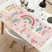 1pc Original Illustration Art Exhibition Themed Mouse Pad, Ox Year Theme Non-Slip Mouse Pad, Can Be Used As Desk Mat, Keyboard Mat, Non-Slip Rubber Base, Suitable For 6 Scenarios, NFT Digital Art Gallery, Bohemian Style, Blockchain Art Gallery, NFT Art