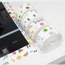 1pc Multifunctional Waterproof PVC Anti-Moisture Stove Counter Anti-Oil Tape, Sink Slot Anti-Mold Sticker, Bathroom Toilet Sealing Tape - Multicolor - View 11