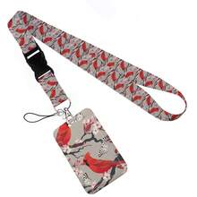 Animal Collection The Vertical Card Holder Horizontal Card Neck Strap Lanyards For Keys Keychain Badge Pass Hang Rope - Multicolor - View 143