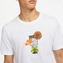 Nike Sportswear向日葵印花圓領短袖T卹 - 白色 - 查看 5
