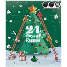 HERSHEY´S Kisses Calendario 319.6g – Edición Especial Navideña 24 Chocolates