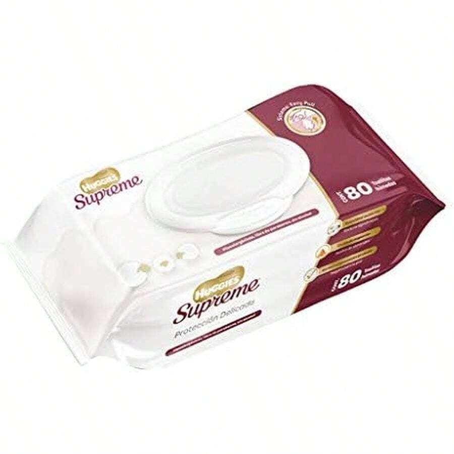 Toallitas Húmedas   Pure & Natural, 80 Piezas, Pack of 1 - 80 Unidad (Paquete de 1) - Ver 1