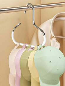 1pc Stainless Steel Hat Rack With Hook - Multifunctional Baseball Cap Holder, Can Hang Ties, Scarves, Accessories, Belts, Heavy-Duty Hat Rack, Ideal Gift For Gender Reveal Party, Birthday, Wedding, Gathering, Colleagues, Friends And Family, Also Perfect For Back To School Season