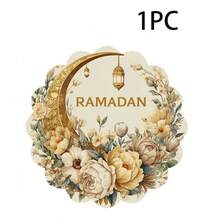 Bộ 2/4/6 tấm lót bàn ăn trang nhã theo chủ đề Ramadan, được trang trí bằng họa tiết trăng và đèn lồng, kích thước 15 inch, thích hợp cho các buổi họp mặt, bữa ăn và trang trí ngày lễ. Cũng thích hợp cho trang trí nhà cửa, trang trí bàn ăn ngày lễ, trang trí nhà kiểu nông trại, trang trí theo phong cách nông trại. Tấm lót bàn có thể giặt được, chất liệu bền, thích hợp cho trang trí bàn ăn ngày lễ và giải trí tại nhà. - Nhiều màu - Xem 20