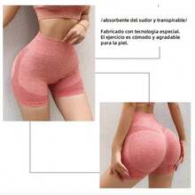 Shorts de Licra para Mujer Yoga, Gym y Running - A - Ver 2