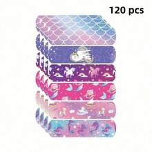 24pcs/60pcs/120pcs Cute Cartoon Breathable Self-Adhesive PE Waterproof Bandages, 6 Styles Available For Emergency Kit Bag - Multicolor - View 10
