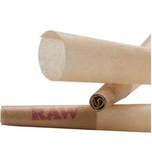 RAW Classic King Size Pre-Rolled Cones 200 Pack Andamp; Lighter Tube Three Tree Case - 如圖所示 - 查看 4