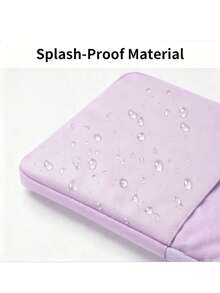 DANYCASE 10.8-13.3 Inch Tablet Laptop Sleeve Bag, 8 Inch Electronics Organizer Pouch With Padded Protection, Compatible With IPad, AWEI Devices - Mauve Purple - View 4