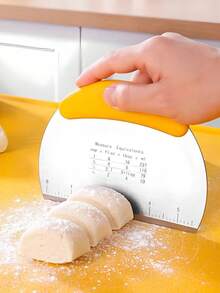 1 Set. Heavy Duty Stainless Steel Bread Knife. Serrated Blade. Baking Scraper With Measurement Markings. Cake Spatula. High Hardness, Easy To Clean, Durable, Wear-Resistant. Baking Tool Set - Multicolor - View 2