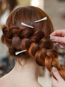 30pcs Professional Curling Metal Hair Clips, Crimping Metal Hair Clips, Fluffy Root Clips, DIY Tools, Hair Accessories, Invisible Makeup Hair Clips, Hair Styling Tools - Salon Quality, Easy To Use - Gentle On Hair, Suitable For Styling, Trimming And Fixing, Root Volumizer, Essential For Back To School, Travel And Vacation