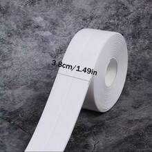 1pc Multifunctional Waterproof PVC Anti-Moisture Stove Counter Anti-Oil Tape, Sink Slot Anti-Mold Sticker, Bathroom Toilet Sealing Tape - Multicolor - View 3