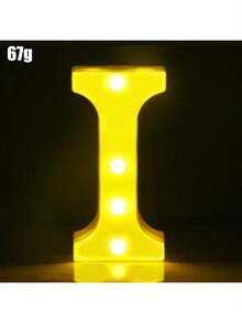 1pc/2pcs 0-9 Numeric Theme Party Decor LED Light Night Lamp, Party, Wedding, Cocktail Decoration - Multicolor - View 27