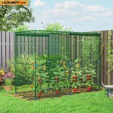 HOMEFISH Walk-In Crop Cage - 綠色 - 查看 7