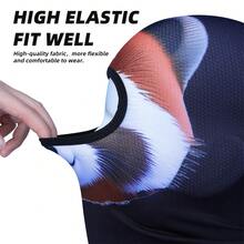 Cartoon Animal Cute Daily Wear Riding Face Mask - Multicolor - View 3