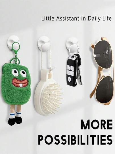 1/6pcs Self-Adhesive Cable Organizer, Lightweight Desktop Cable Clips, No Drilling Required, Suitable For Home, Office And Car Charging Cables On Desktops And In Drawers. Great For Desktop Storage, Home Organization, Also Suitable For Kitchen Appliances And Bedroom Accessories.