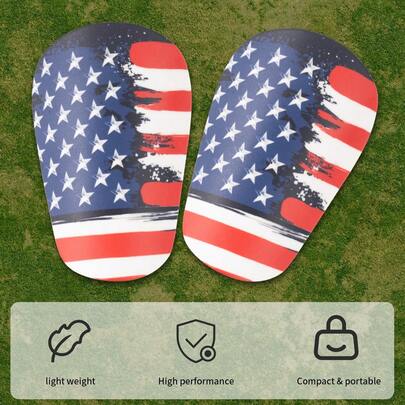 1 đôi bảo vệ ống chân mini dùng trong tập luyện bóng đá, miếng đệm tập luyện thi đấu - Có thể tái sử dụng, thoải mái khi đeo, bền bỉ.