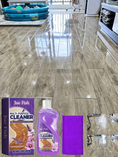 Multi-Purpose Floor Cleaner, Multi-Effect Floor Degreaser & Detergent, Powerful Cleaning, Brightening & Polishing Lavender Foam Cleaner. Leaves Floors Shining And Emitting A Captivating Fragrance. Cleans And Polishes En Floors, Creating A Pure And Comfortable Home By Removing Dirt And Leaving A Smooth Surface. A Joyful Cleaning Assistant Suitable For Various Occasions, Ceramic And En Floors.