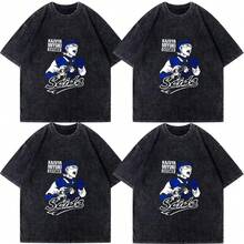 Kazuya  - Diamond No Ace - Camiseta Dia No Ace, camisetas gráficas de baloncesto de secado rápido, ropa de lujo para hombres, disponible en 5 tallas, adecuada para las 4 estaciones, ropa deportiva lavable, casual para mujeres, multiusos - Negro - Ver 1