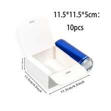 20pcs - White Black Pink Gift Box With Lid, Gift Box With Ribbon For Bridesmaid Proposal Box, Gift Box For Wedding, Birthday Gift, Shower Party And Other Parties, Valentine's Day Gifts, Valentine's Day - White - View 11